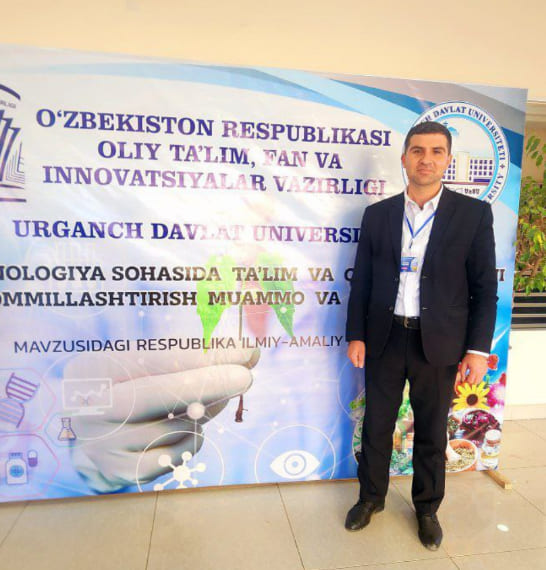 Urgench State University-Otanazarov Denis Xudaynazarovich 