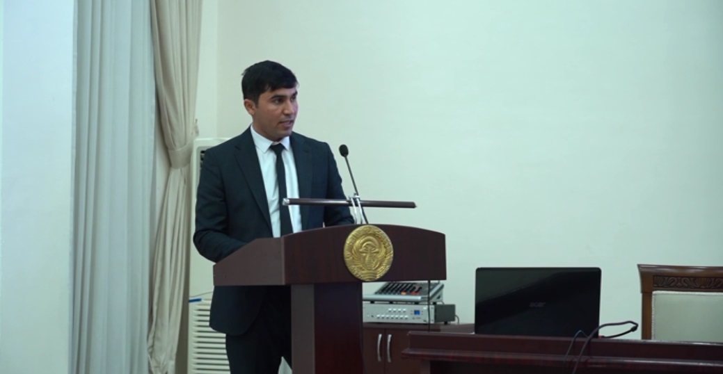 Urgench State University - Niyazmetov Azamat Rahmatjonovich