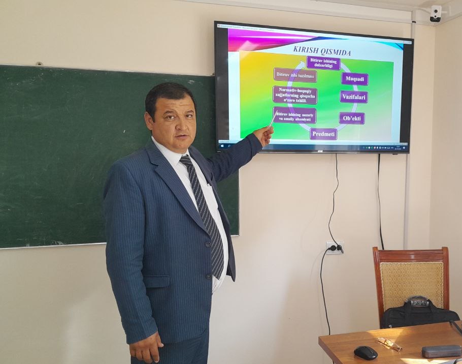 Urgench State University-Razzakov Kakhramon Bekturdiyevich 